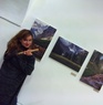 When we were preparing the gallery for the opening :)