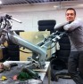 Working on a motor-like scooter! (Late night workplace sessi