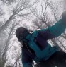 My gopro is always with me, here i ran into a tree