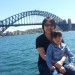 At harbour bridge, me and vania