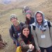 Trekking to the rainbow mountain with some Irish friends