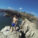 Cliff jumping in Portugal