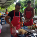 Cooking Pad Thai, Thailand, ecofarm.