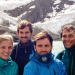 En Ushuaia con amigos visitando el glaciar Vinciguerra