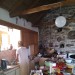 Lagkada Greece..my host Julia, busy in the kitchen..