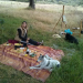 Picnic with dogs