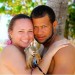 My husband Aleisi and me