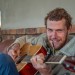 Downtime playing guitar