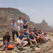 In Ethiopia we climbed a mountain in order to meet go to a t