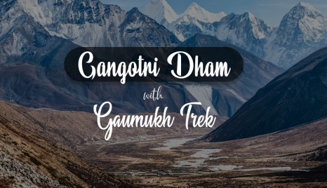 Gangotri Dham with Gaumukh Trek 