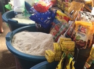 Rice at the market