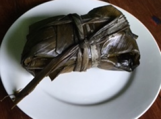Nacatamale, only sold on Sundays