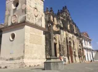 The old cathedral in Grenada