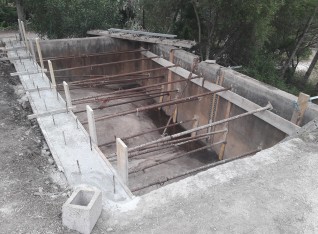 Reconstruction of the 3rd water deposit