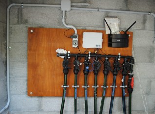 New irrigation control center