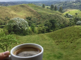 Coffee on the edge of town