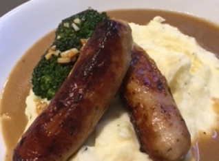 Bangers and mash