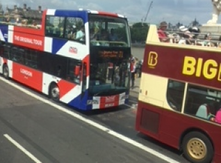 Double decker buses