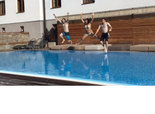 Swimming pool at the resort