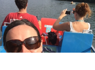 Paddleboating