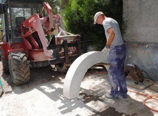 Loading arch from the coals bunker building