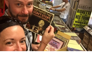 In the famous record store