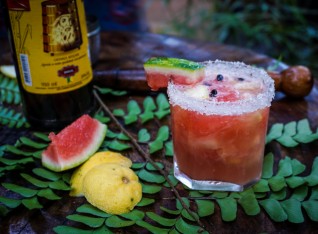 Watermelon caipiriña